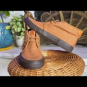 Frye Ludlow Chukka Sneaker- Canvas -Cognac  -size 10